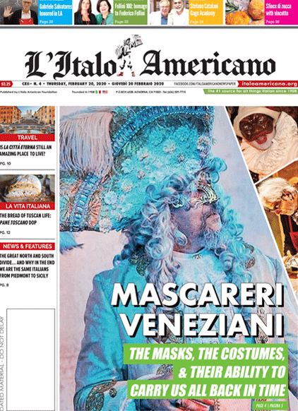 Edition January L Italo Americano Italian American Bilingual News Source