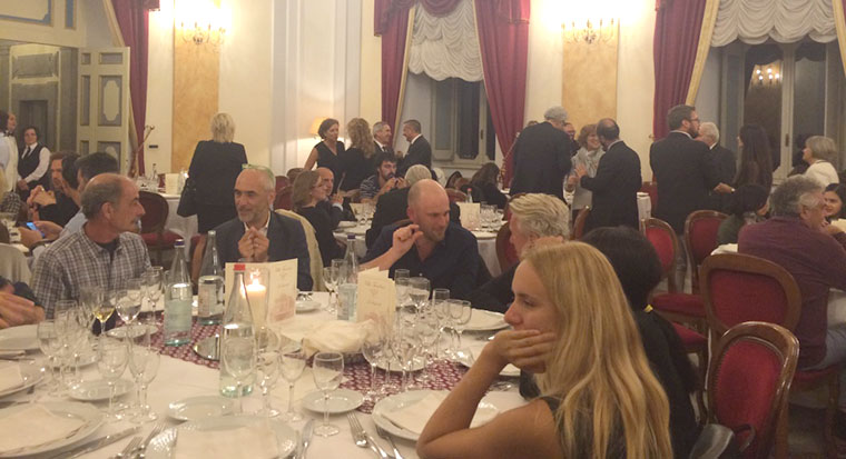 Cena at Hotel Grande Villa Toscolana, Frascati