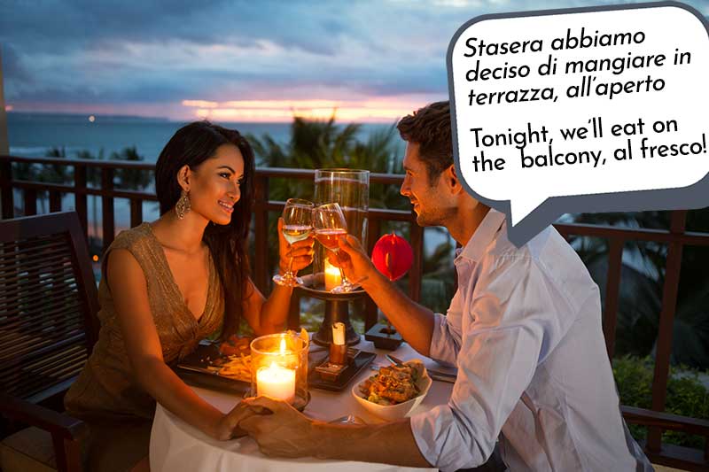 Word of the Day Al Fresco