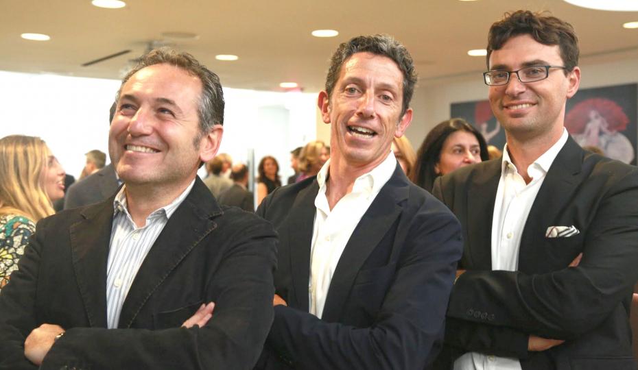 BAIA Founders from far left Michele Ursino, Giorgio Ghersi, and Matteo Daste (Ph Credits: Brett Garling)