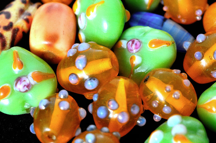 Murano Glass Beads Ready to Make Handmade Jewelry— Photo by underworld1