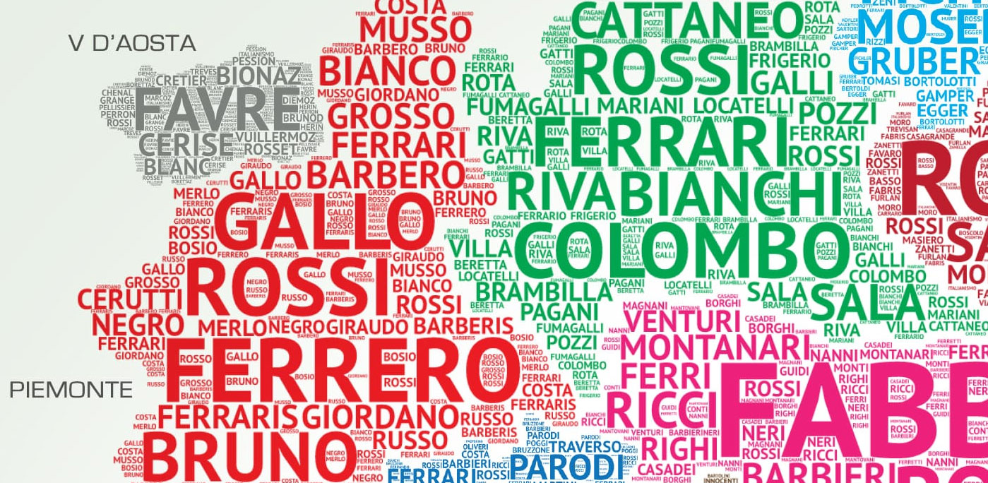 Italys Most Common Last Names Is Yours Among Them Litalo