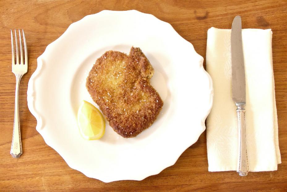 Costolette alla Milanese. Credit: Copyright Nathan Hoyt/Forktales, 2016