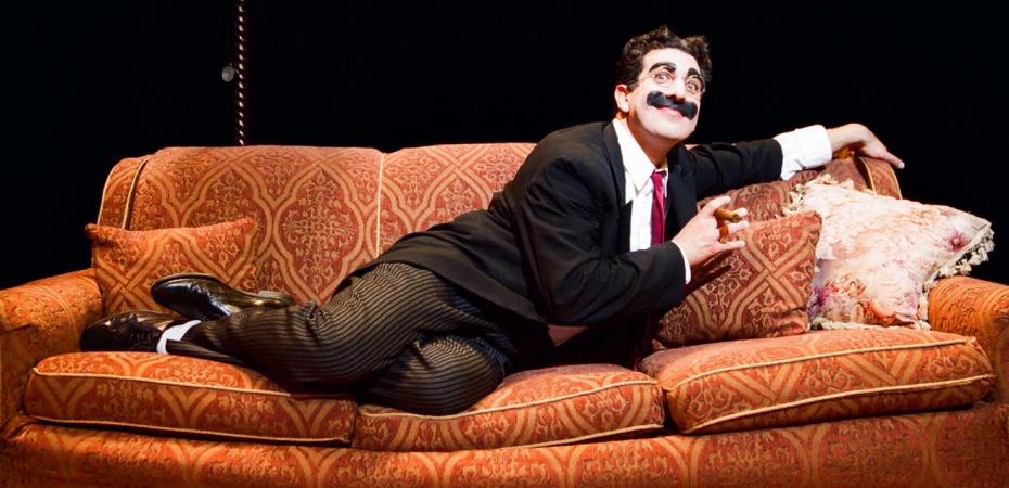 Frank Ferrante As Groucho Marx. Photo Courtesy of Frank Ferrante Productions