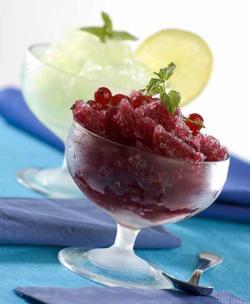 Known in Italy as granita, this world-famous icy concoction came to America from Sicily