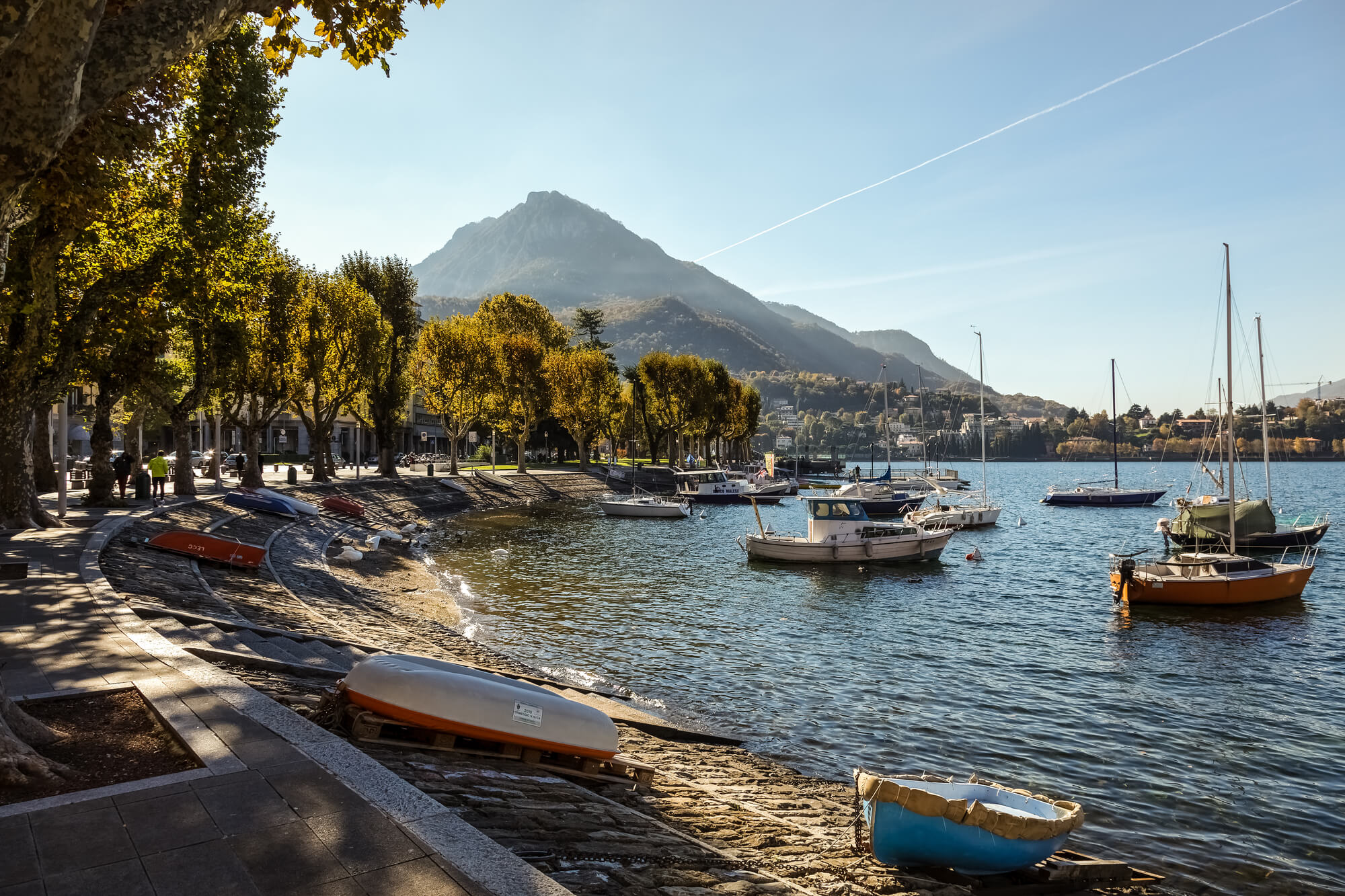 View of Lake Como from Lecco