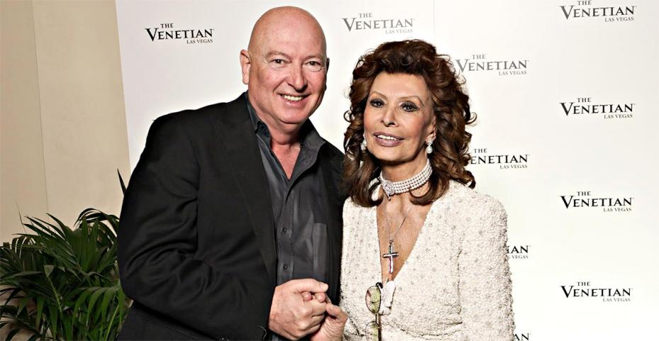 Bruno & Sophia Loren. Photo: Cashman Photo Enterprises of Nevada