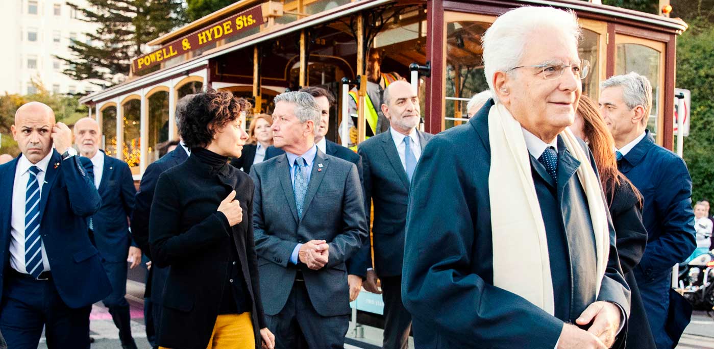 San Francisco welcomes President Sergio Mattarella | L'Italo-Americano