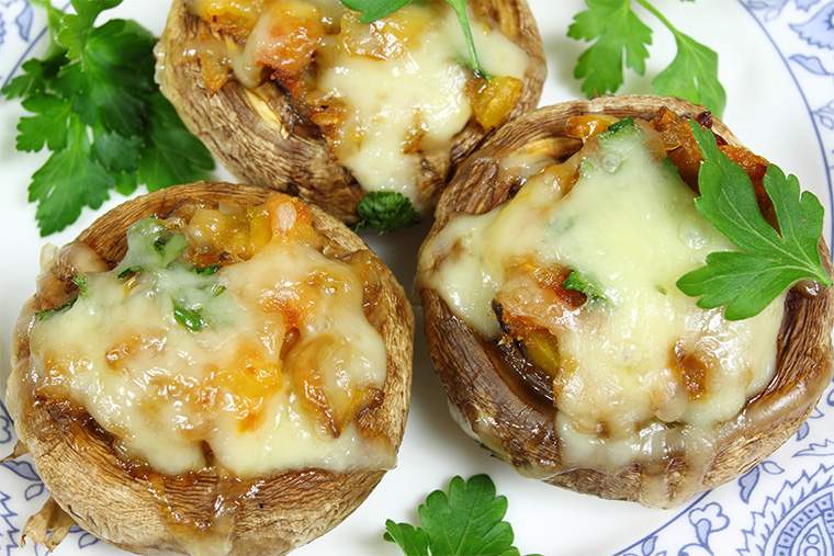 Stuffed Mushrooms. Photo by fotokris44