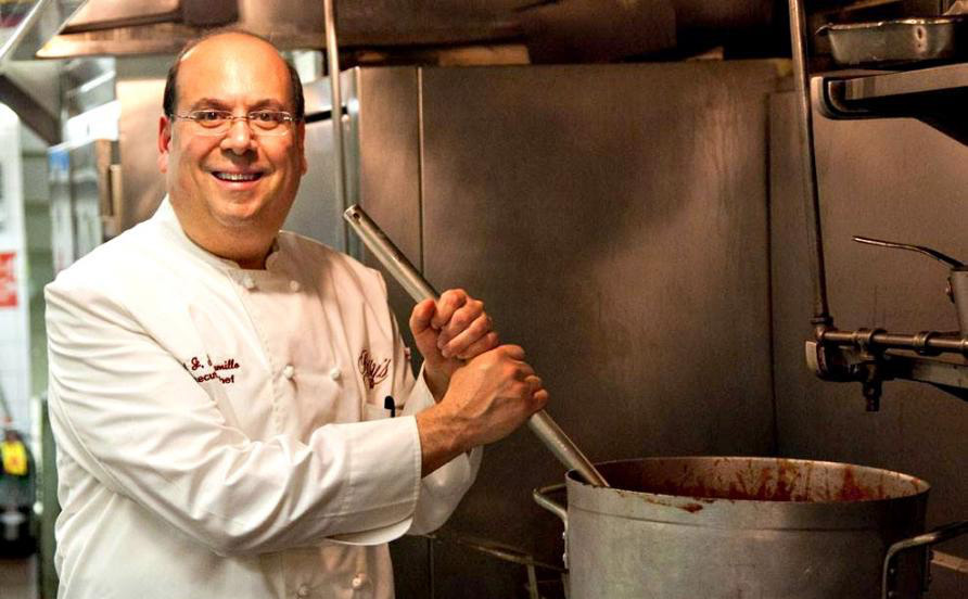 Sal Scognamillo Executive Chef at  Patsy’s Italian Family Restaurant. Photo: Jeff Gurwin