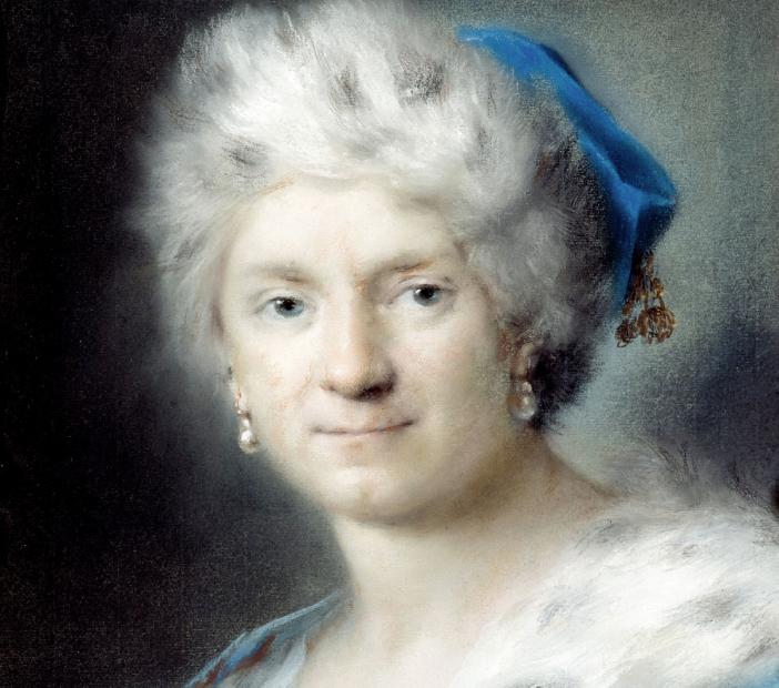 Rosalba Carriera Self-Portrait as "Winter", circa 1730