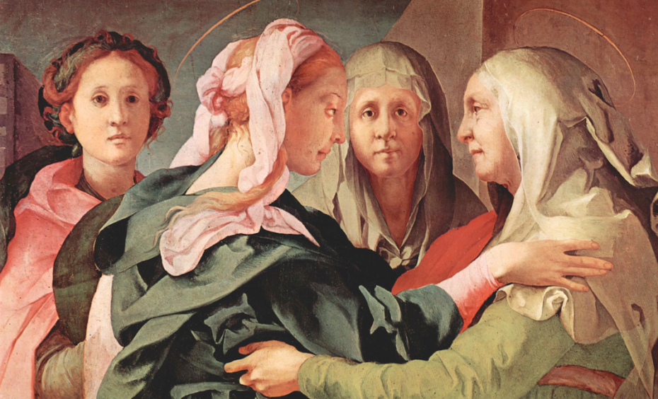 La Visitazione del Pontormo, stunning frescoes of little town of Carmignano