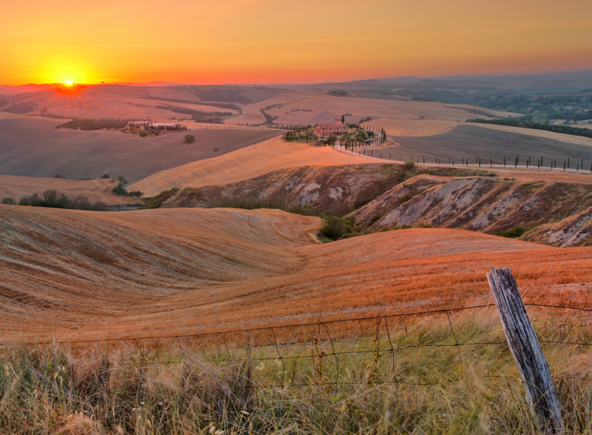 The Light in Tuscany