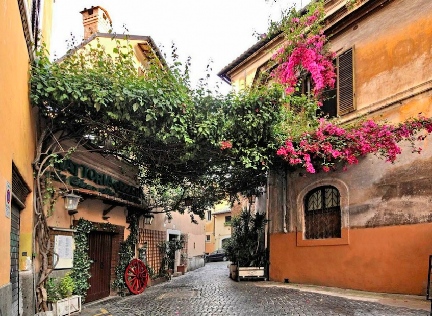 Backstreets in Rome