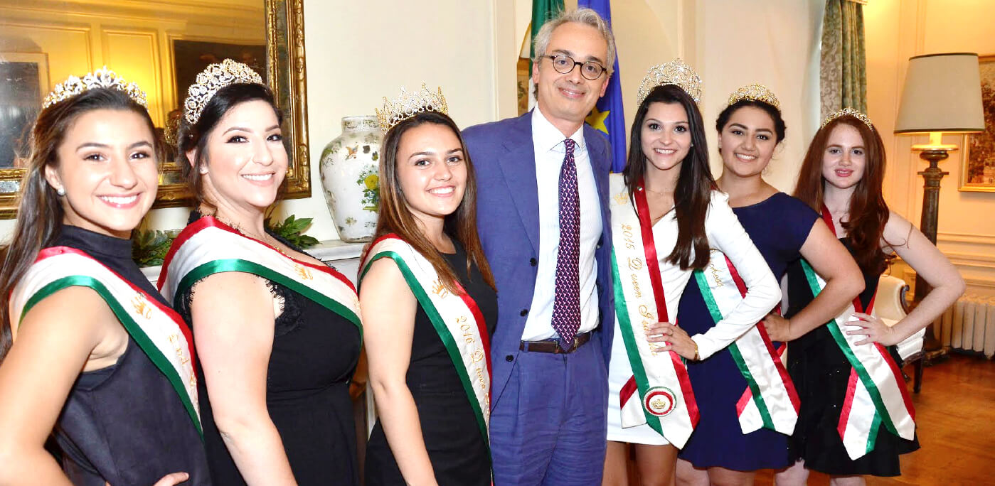 Italian Consulate Reception 2016 with Consul General Lorenzo Ortona. Photo courtesy of Nickolas Marinelli