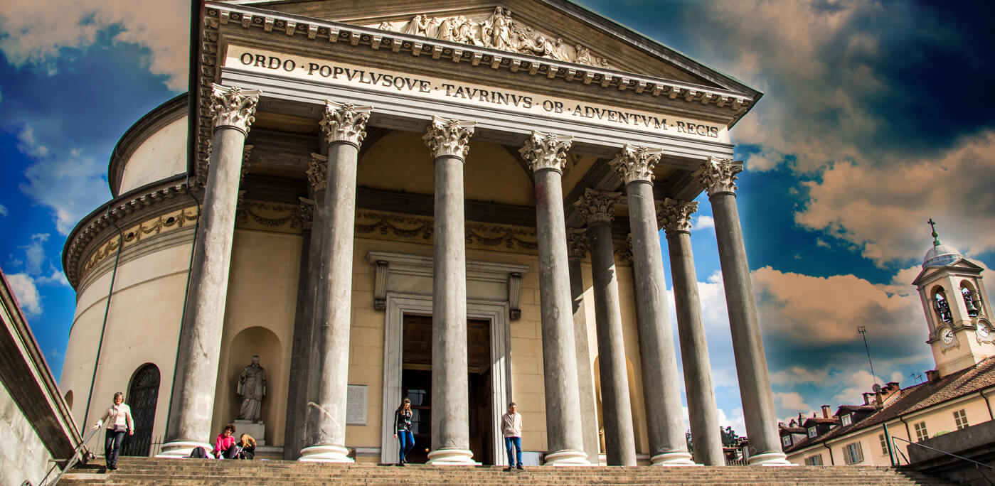 Church of La Gran Madre in Turin, Italy. Photo by marcociannarel