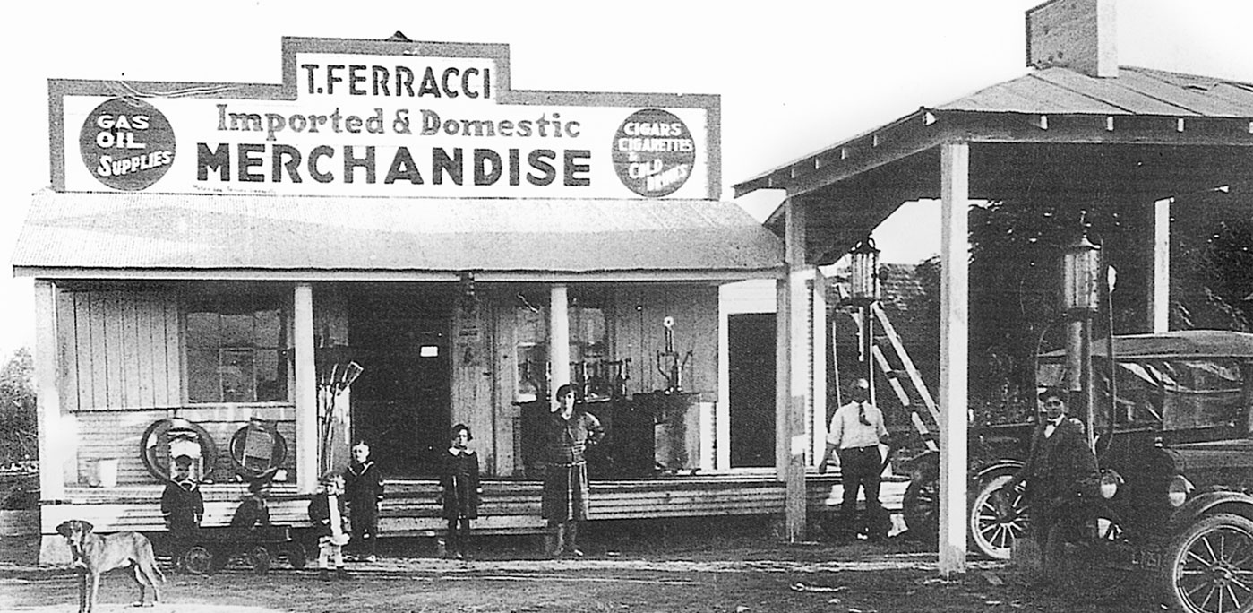 Ferracci Store south of Shaw. Photo courtesy of Paul Canonici