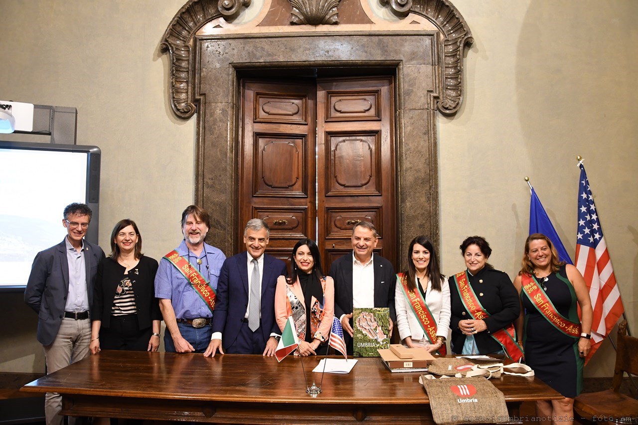 San Francisco and Assisi honor their first 50 years as Sister Cities
