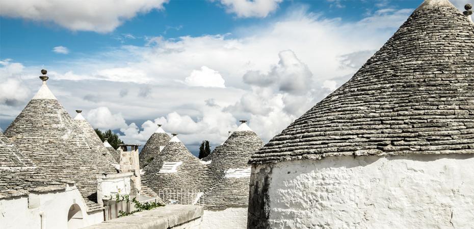 Traditional ”trulli” houses in Alberobello,. Italy