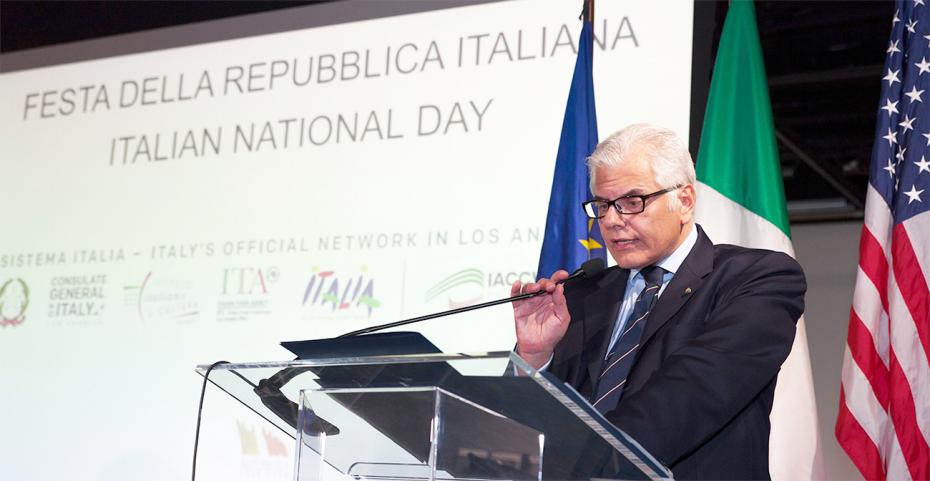 Consul General of Italy, Antonio Verde. Agata Gravante Photography