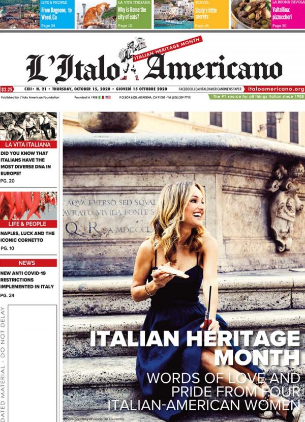 Contact Us L Italo Americano Italian American Bilingual News Source