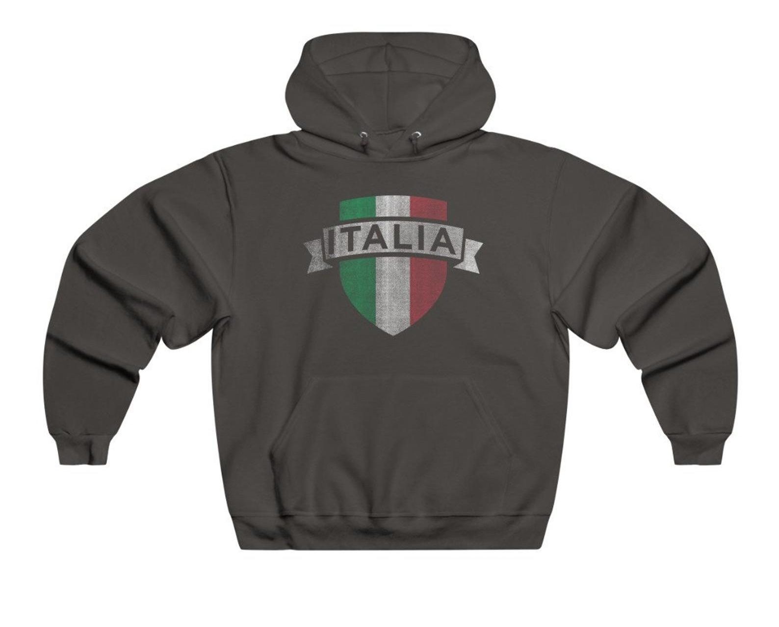 SauceOnSundayShop vintage hooded sweatshirt Italy