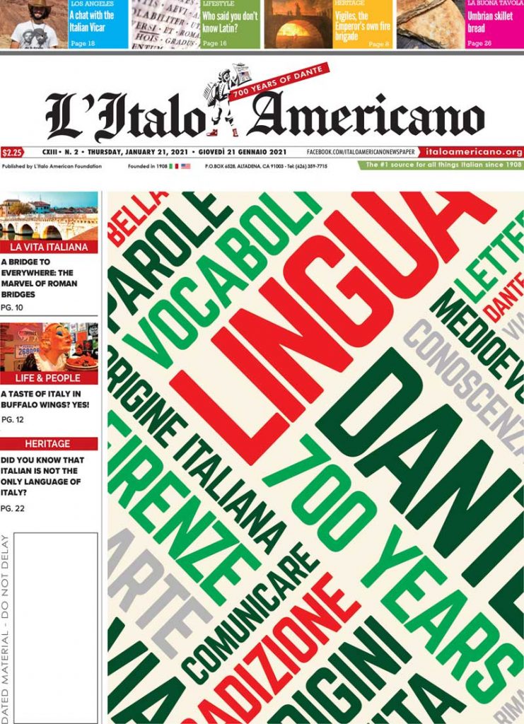 L Italo Americano Italian American Bilingual News Source