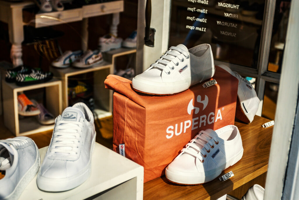 Superga è outlet italiana